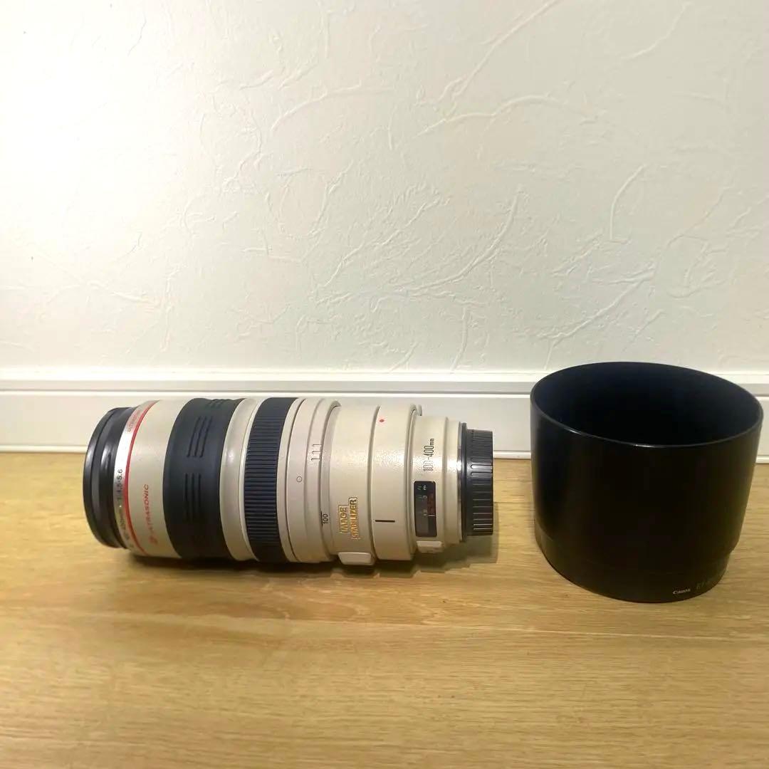 超望遠Canon EF100-400mm L IS USM(ケース・フード付き)