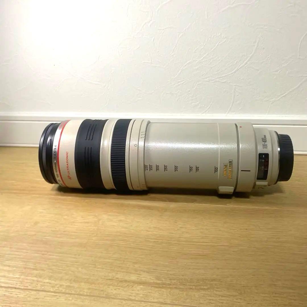 超望遠Canon EF100-400mm L IS USM(ケース・フード付き)