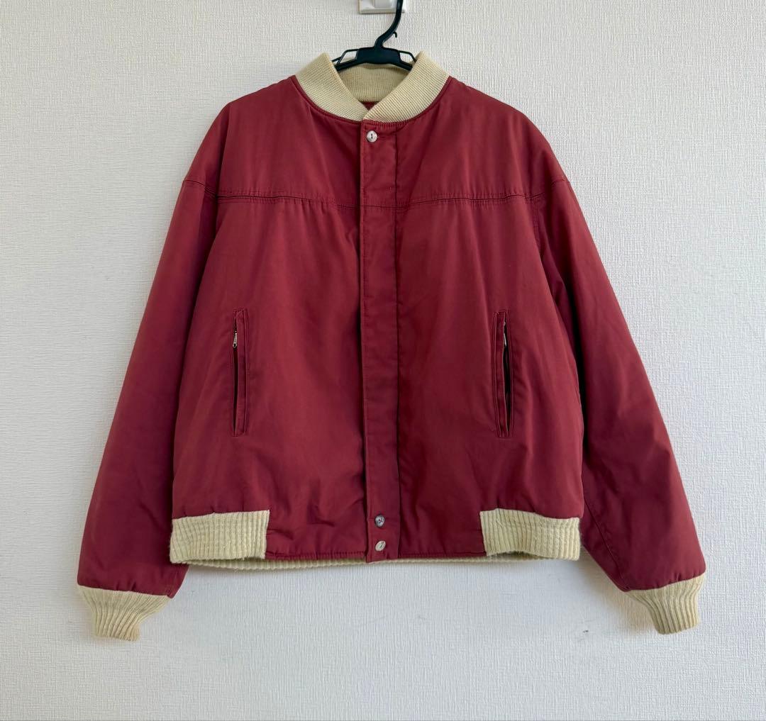 超超スペシャル 70s Catalina ダービージャケット 44 バーガンディ
