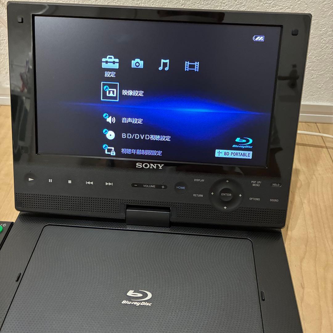 Sony ポータブルブルーレイプレーヤー　BDP-SX910 動作良好です