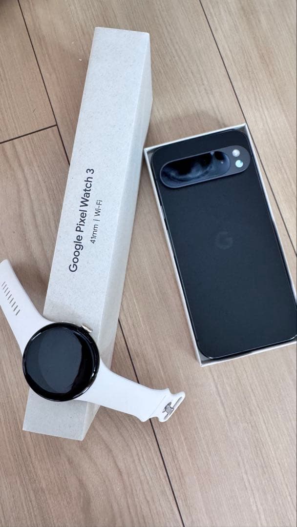 スマートフォン本体 Google Pixel 9Pro XL128 & Pixel Watch 3