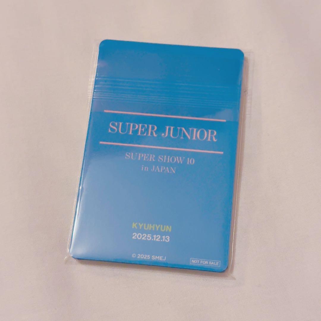 SUPER JUNIOR アプグレ特典　トレカセット