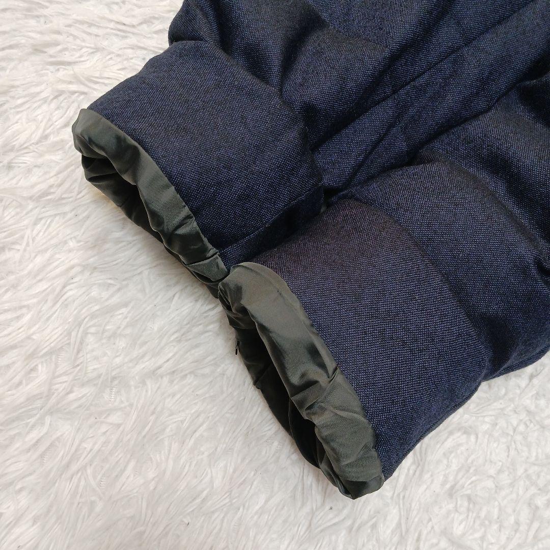 ✨極美品✨サンヨーコート　2WAY　ダウンコート　ビジカジ　ネイビー　L