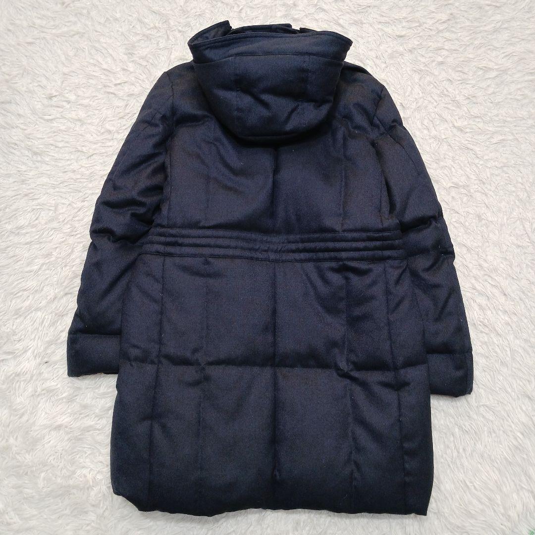 ✨極美品✨サンヨーコート　2WAY　ダウンコート　ビジカジ　ネイビー　L