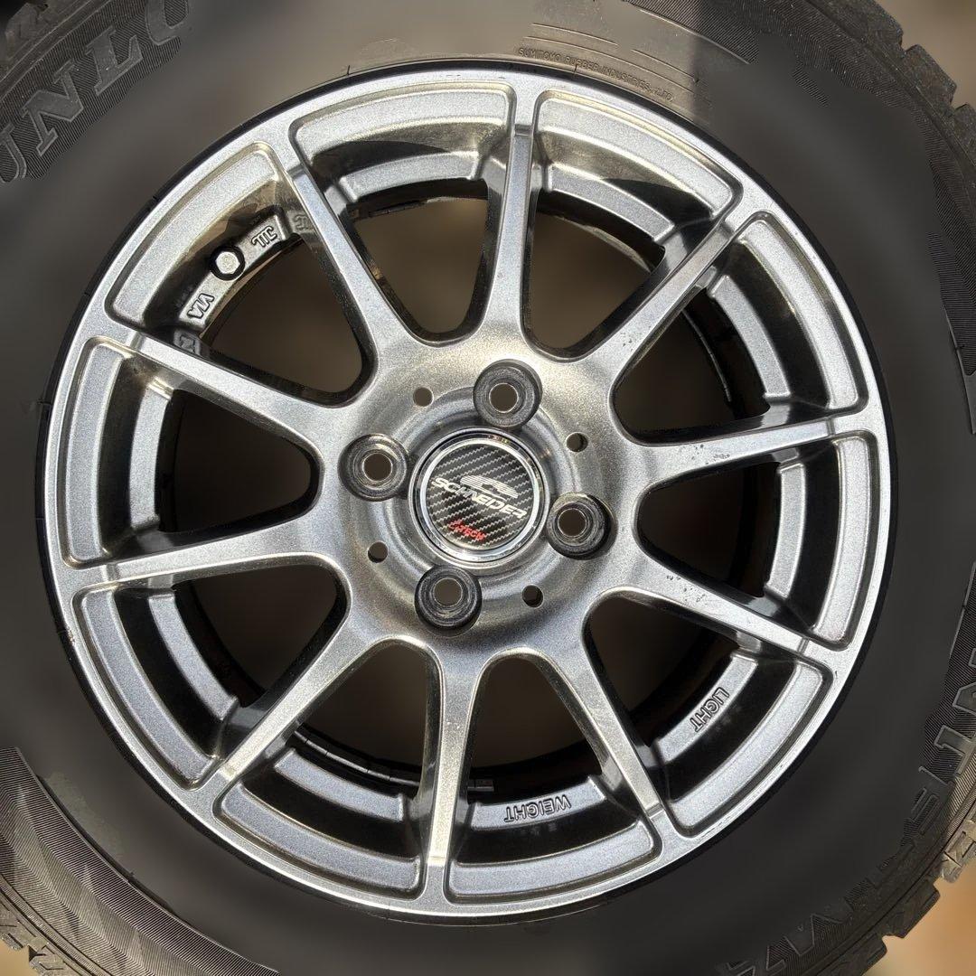 DUNLOP WINTER MAXX 14インチ タイヤ・ホイールセット