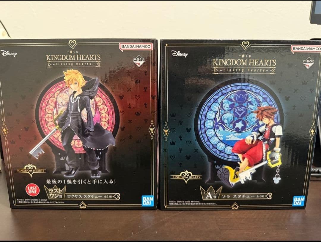 一番くじ　キングダムハーツ　A賞　ソラ　ラストワン賞　ロクサス　フィギュア
