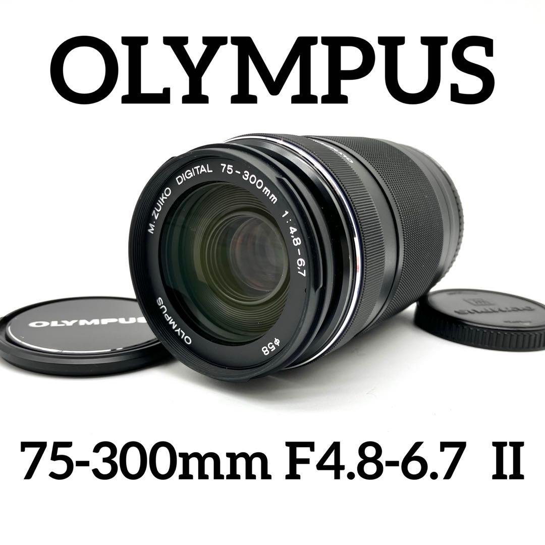 レンズ(ズーム) OLYMPUS 75-300mm F4.8-6.7 II ED MSC