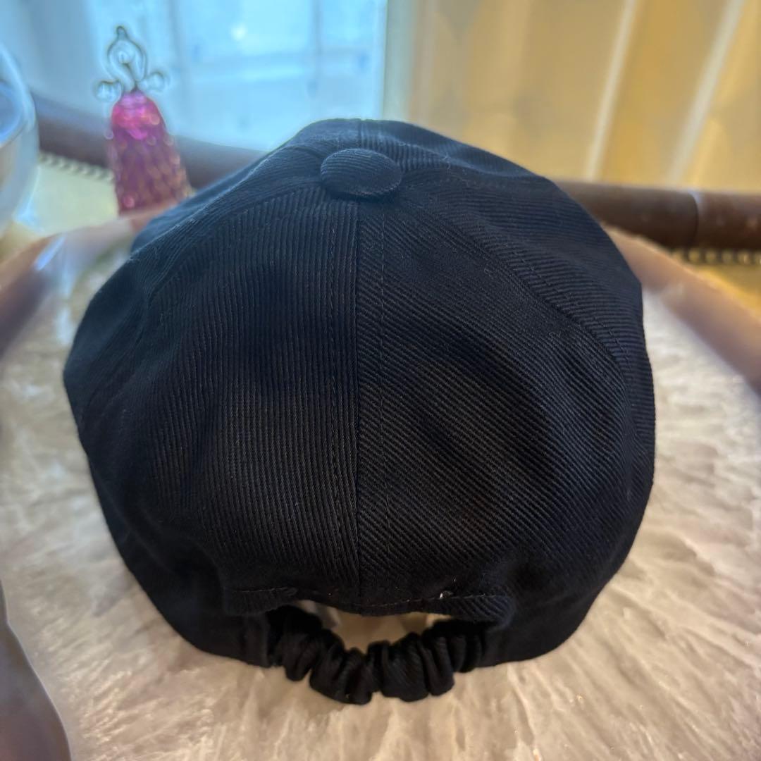 【新品大人気】PATOU ロゴ入りキャップ　S ブラック