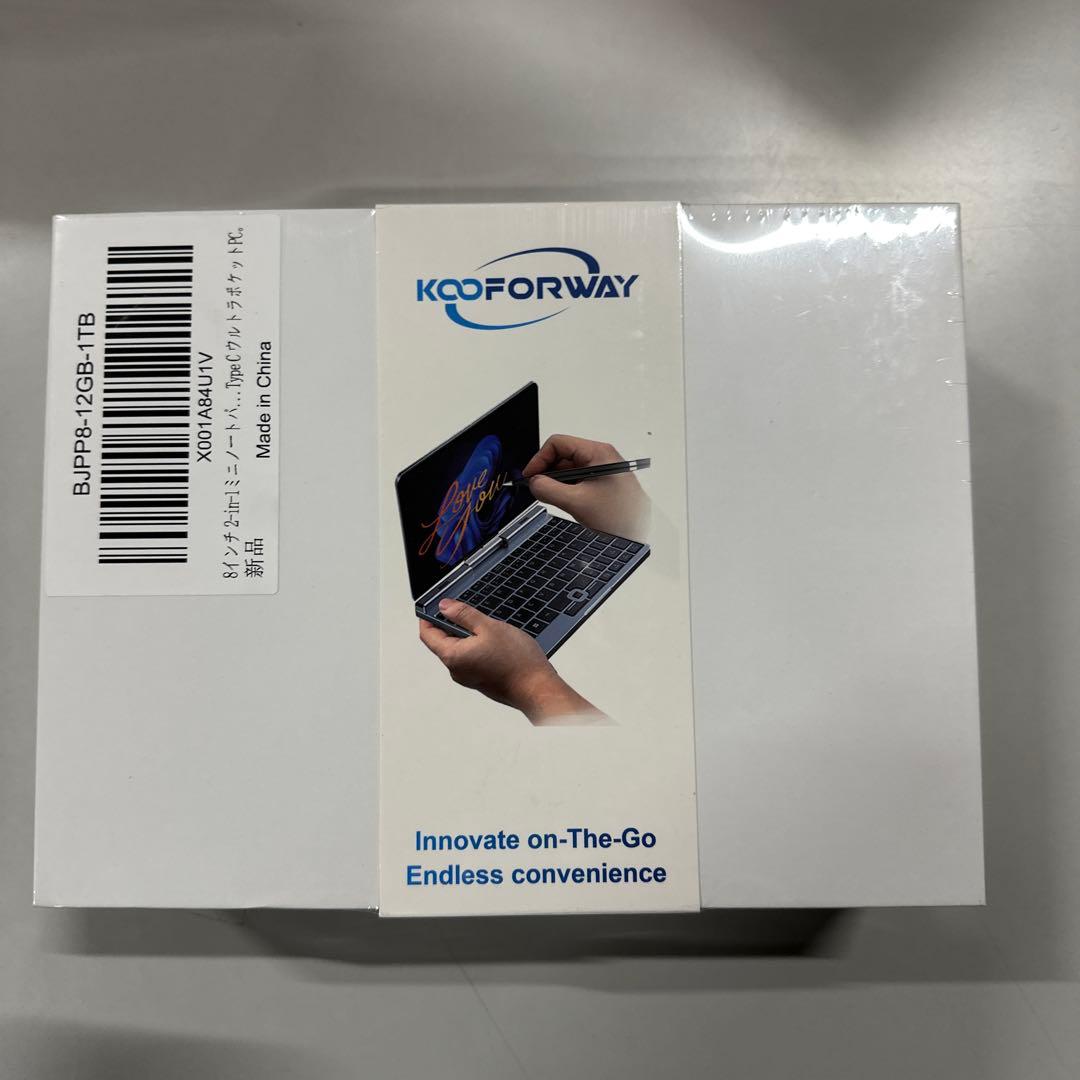 8インチ ミニノートパソコン 日本語キーボード・日本語システム搭載