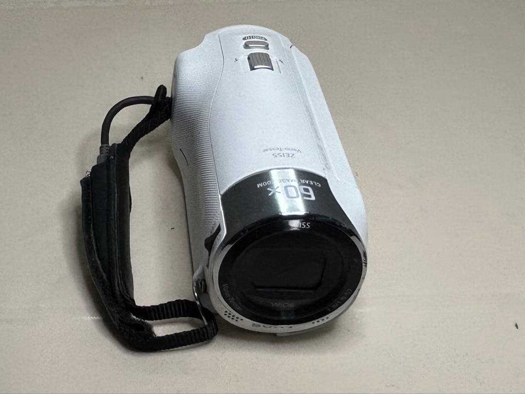 SONY HDR-CX470 ホワイト バッテリー3個付属・充電器・説明書つき