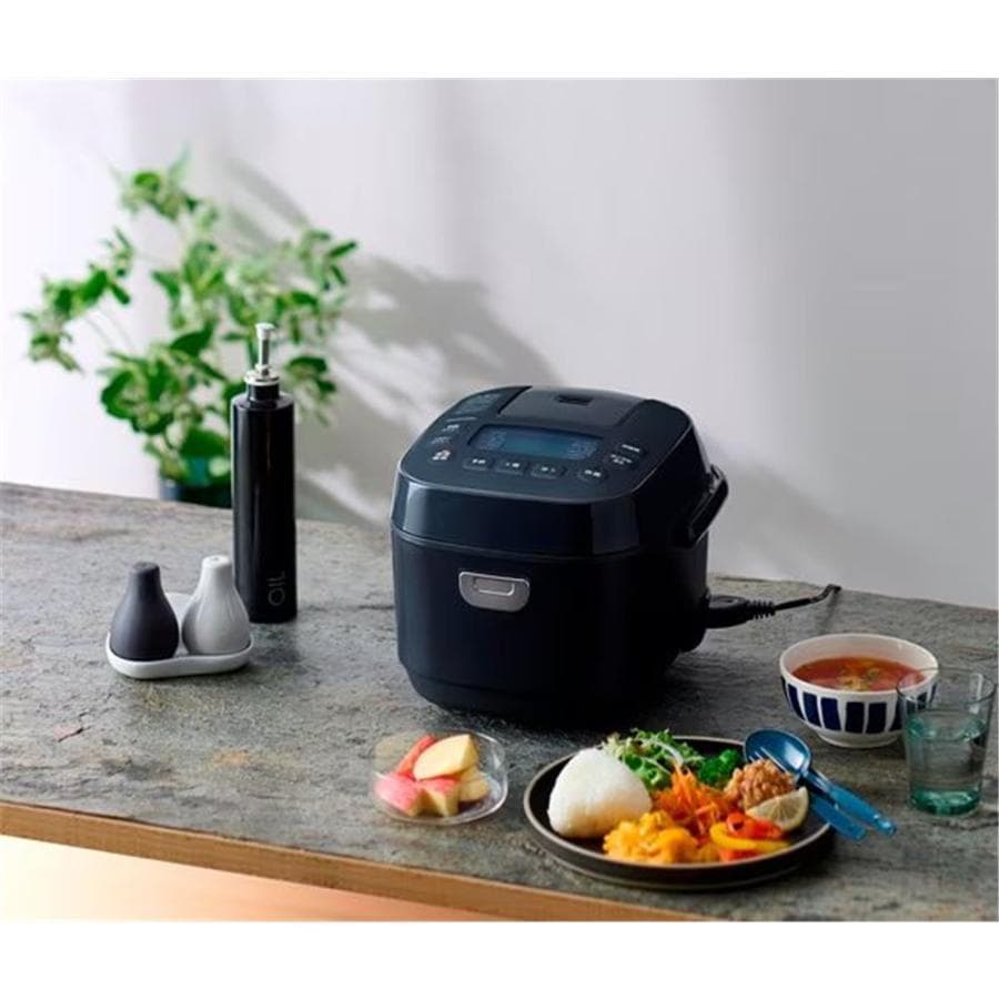 新品☆アイリスオーヤマ ジャー炊飯器 3合 ブラック RC-MEA30-B