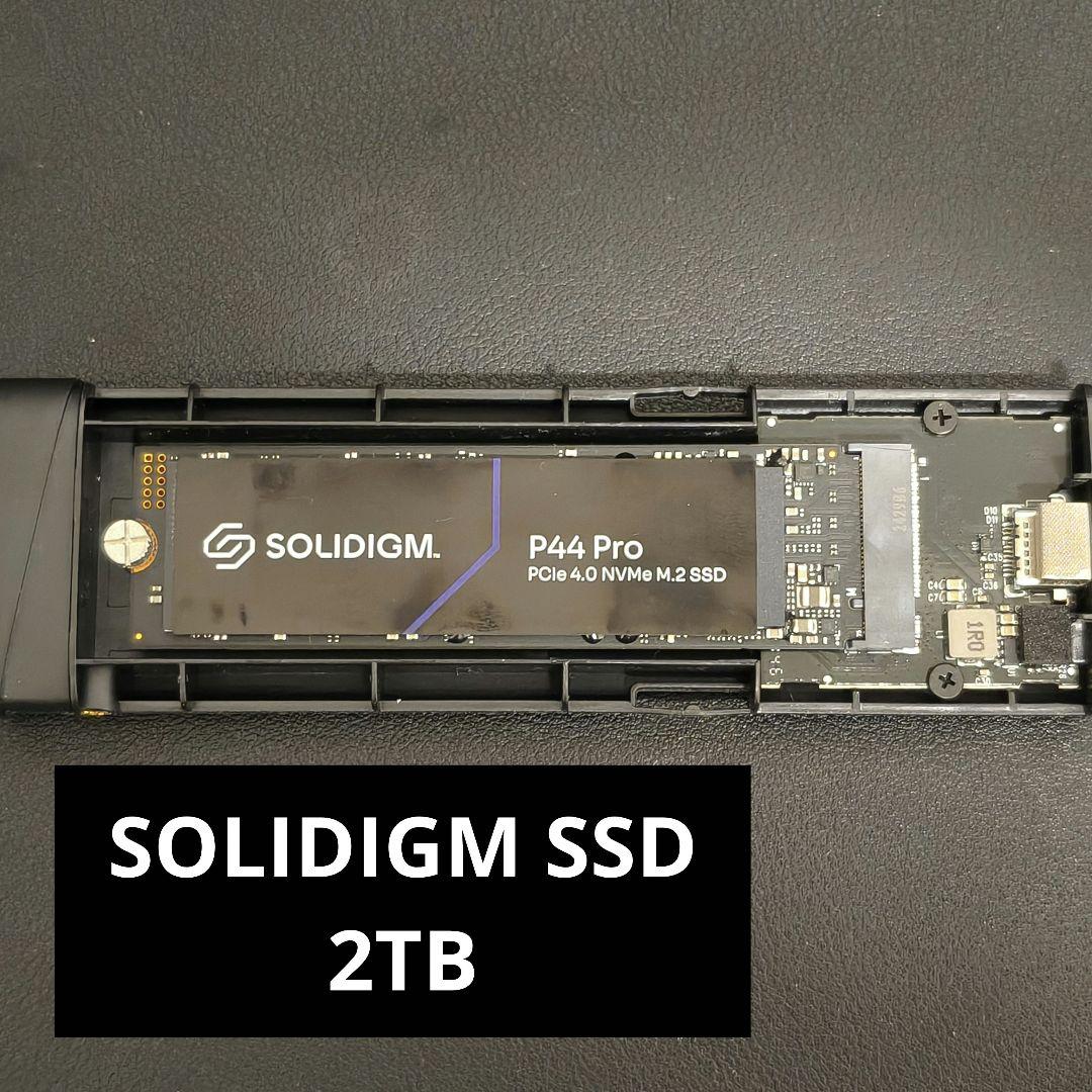 内蔵型SSD SOLIDIGM P44 Pro 2TB NVMe SSD