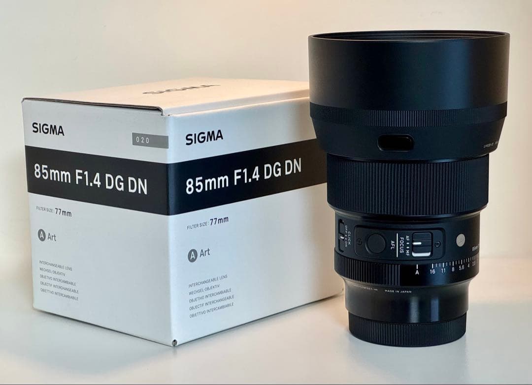 ほぼ新品 シグマ SIGMA 85mm F1.4 DG DN ライカLマウント