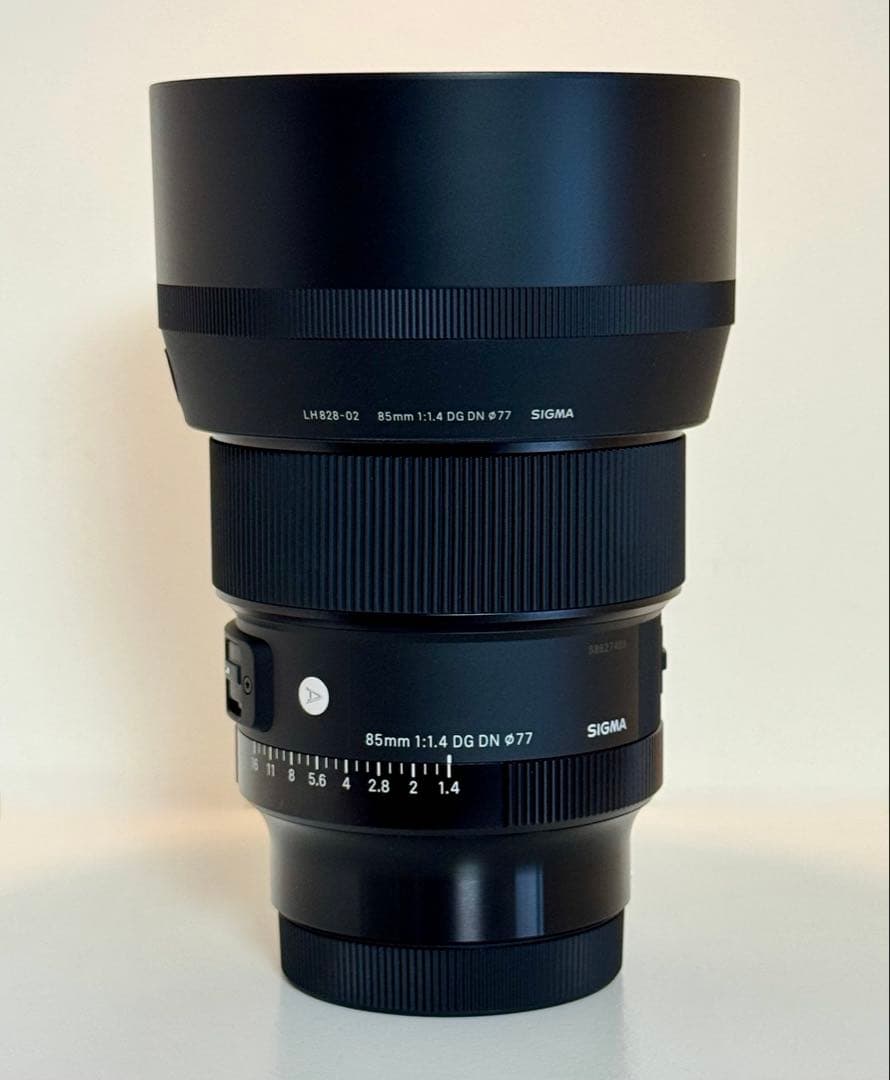 ほぼ新品 シグマ SIGMA 85mm F1.4 DG DN ライカLマウント