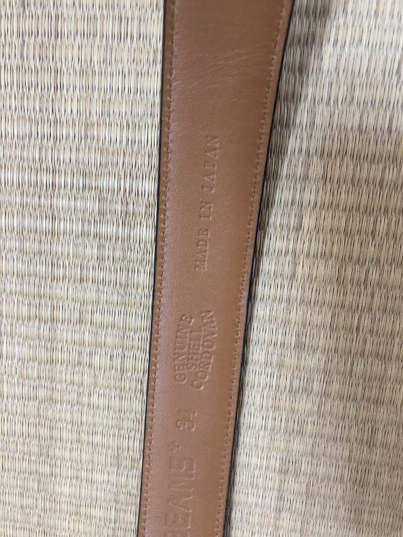 小物 BEAMS PLUS cordovan Belt
