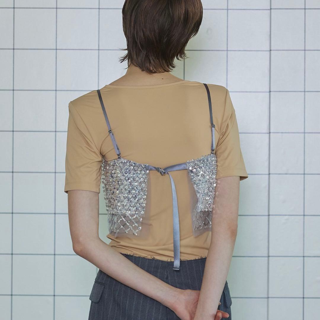 MaisonSpecial スパークリングレイヤードキャミソール 未使用品 美品