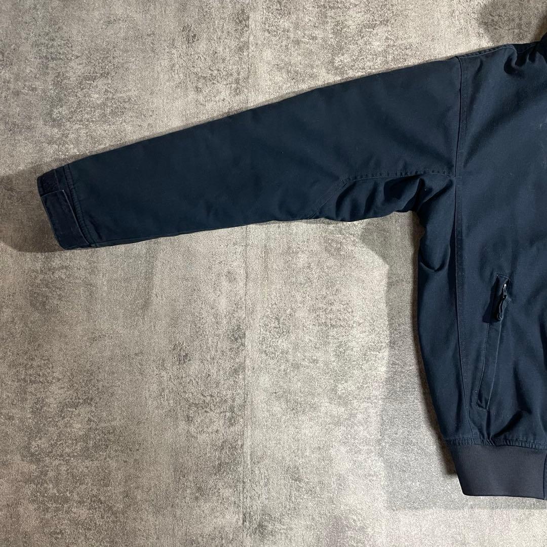 【ポール】Columbiaダック地調ジャケット裏フリース M ネイビー