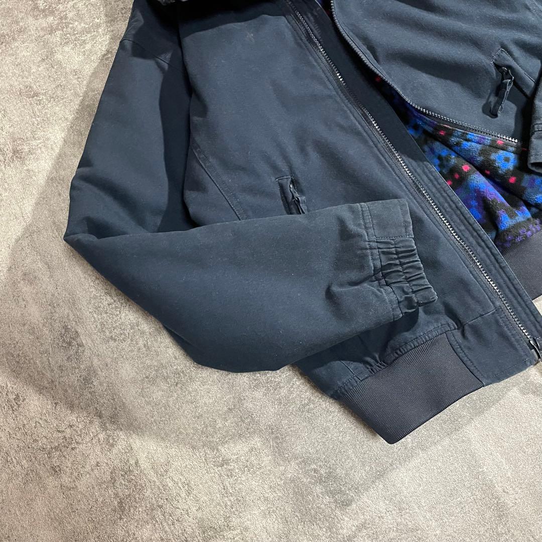 【ポール】Columbiaダック地調ジャケット裏フリース M ネイビー