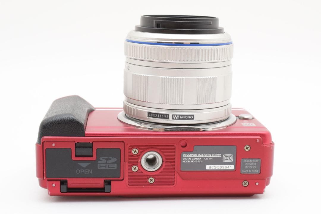 オリンパス　OLYMPUS PEN Lite E-PL5 レッド 14-42mm