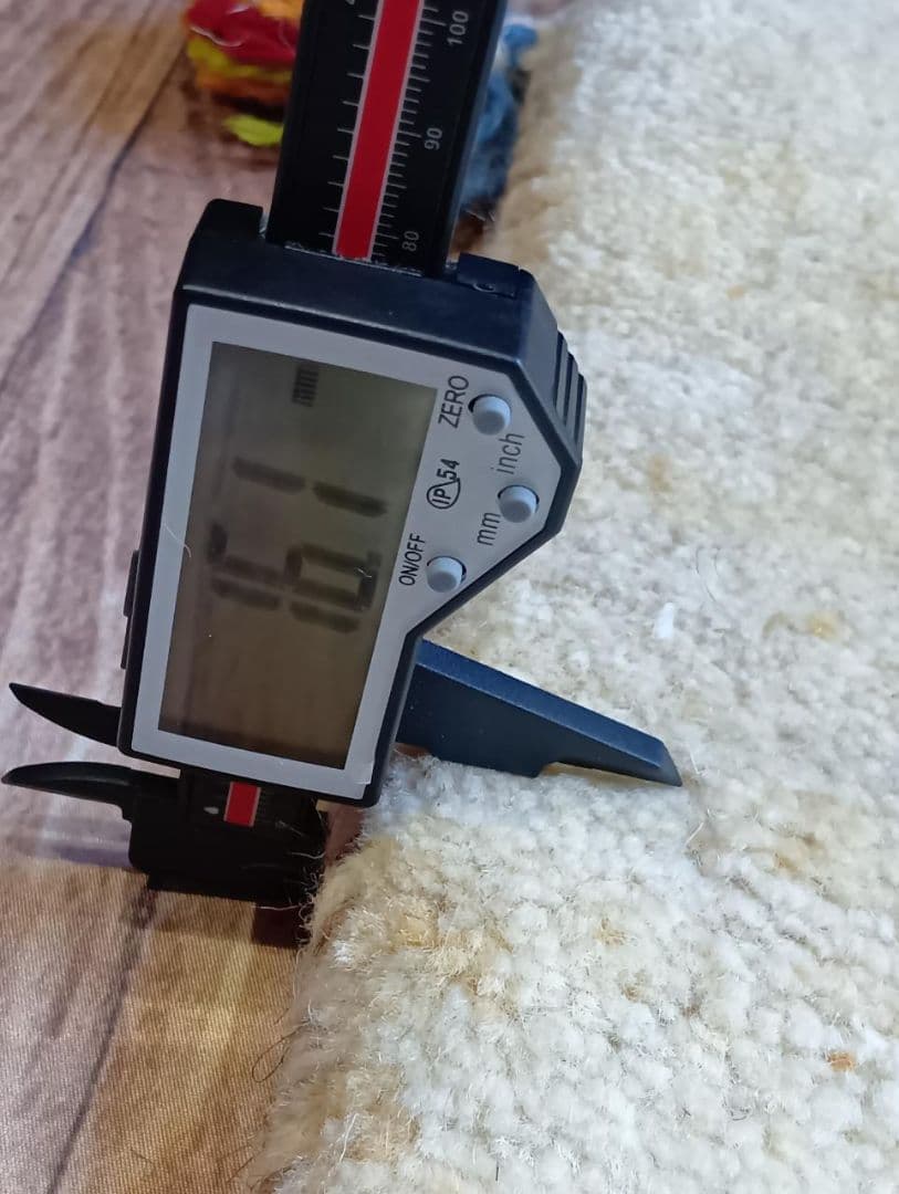 【＆greenさま専用】ペルシャ絨毯　ギャッベ　座布団　手織り　2枚おまとめ