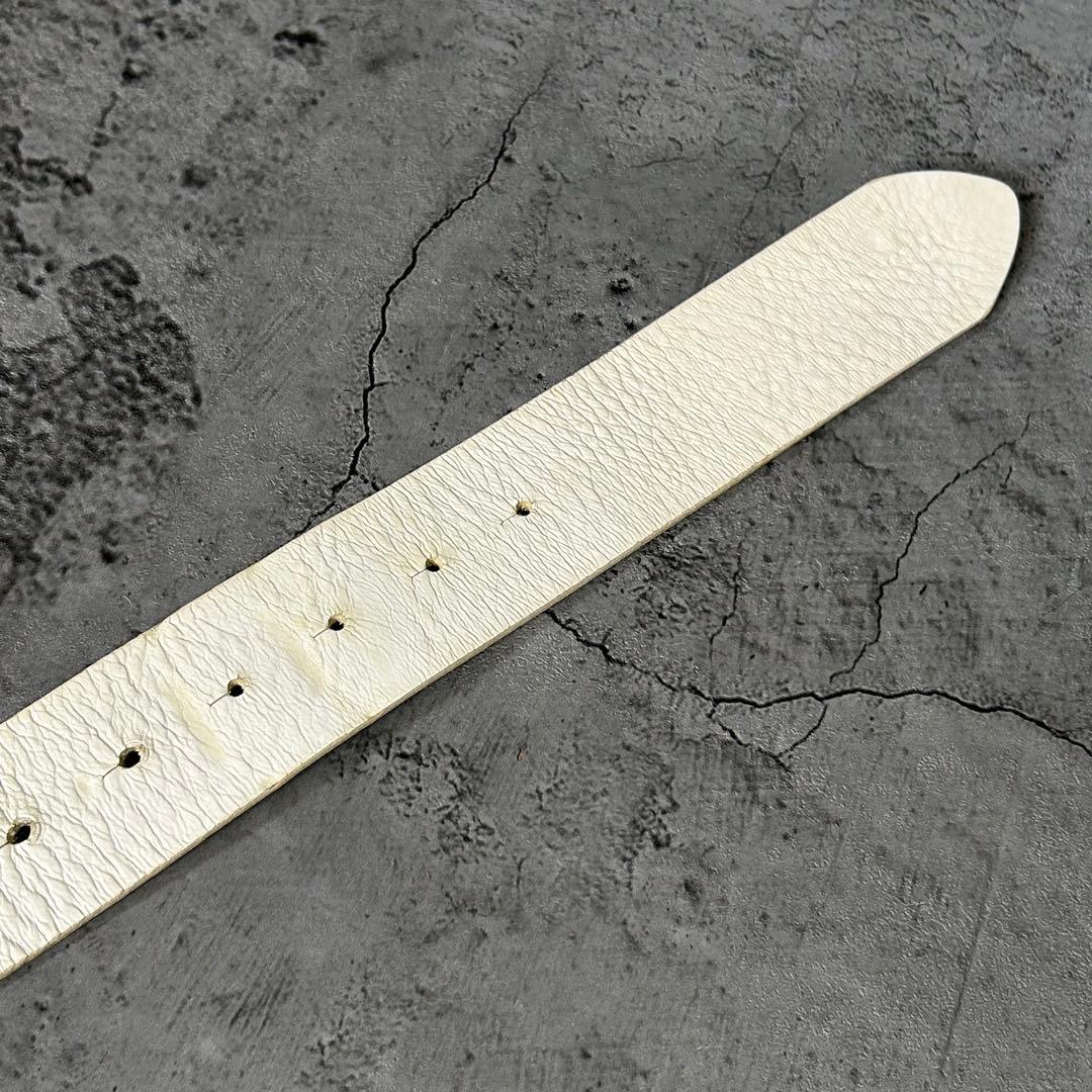 希少DISEL 本革 イタリア製 vintage GUITAR belt ベルト