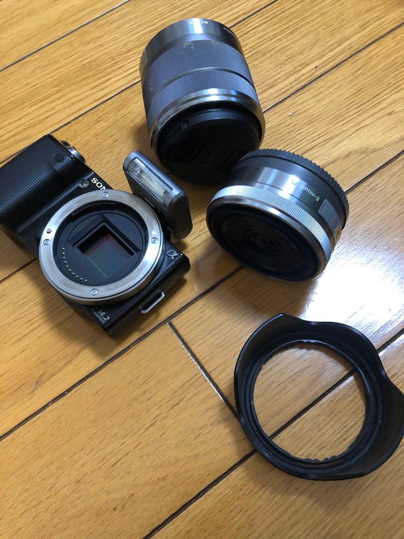 ソニーミラーレス一眼カメラ NEX-5 ダブルレンズキット