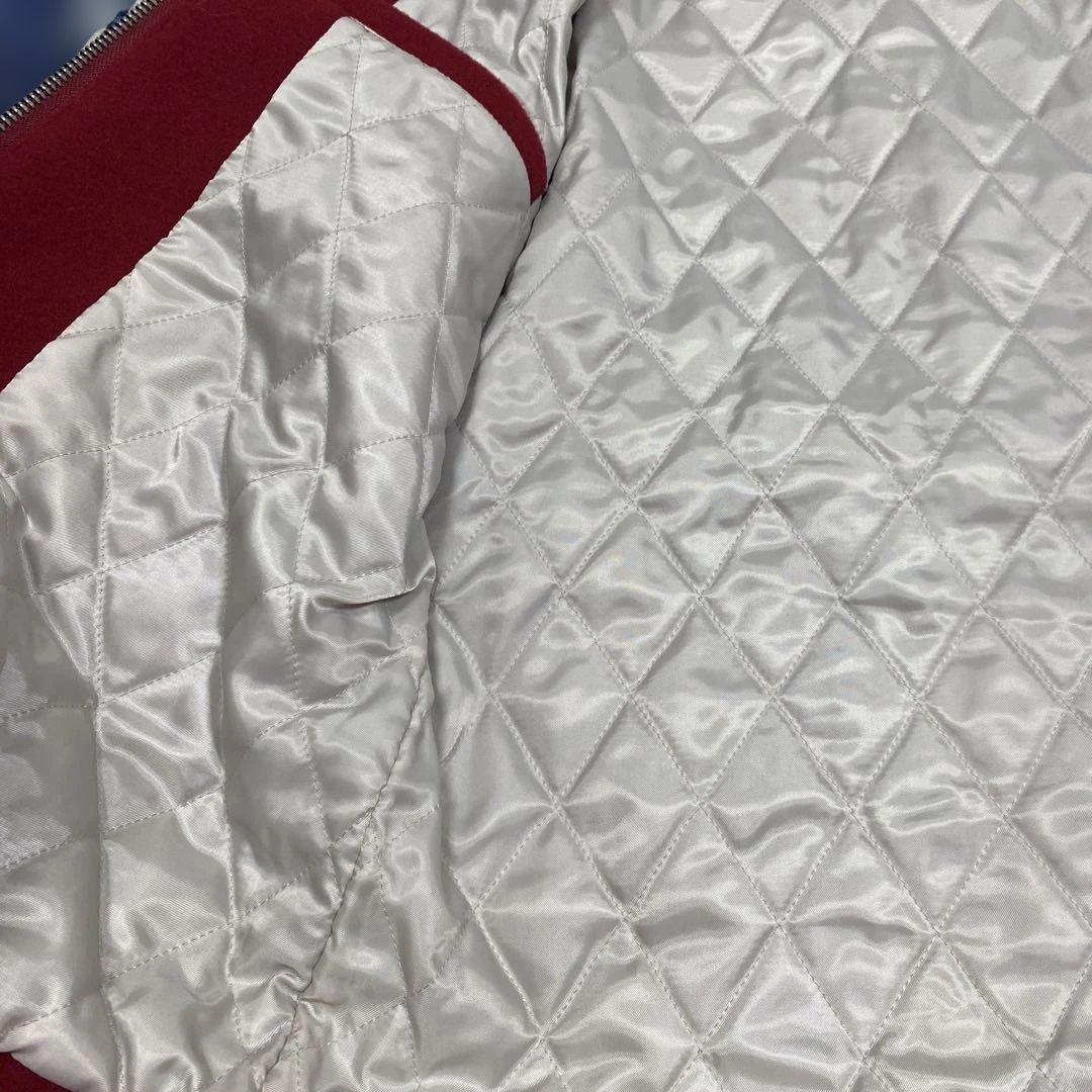 極美品✨ヒステリックグラマー羊革ラム袖レザーROCK 'n ROLL刺繍ワッペン