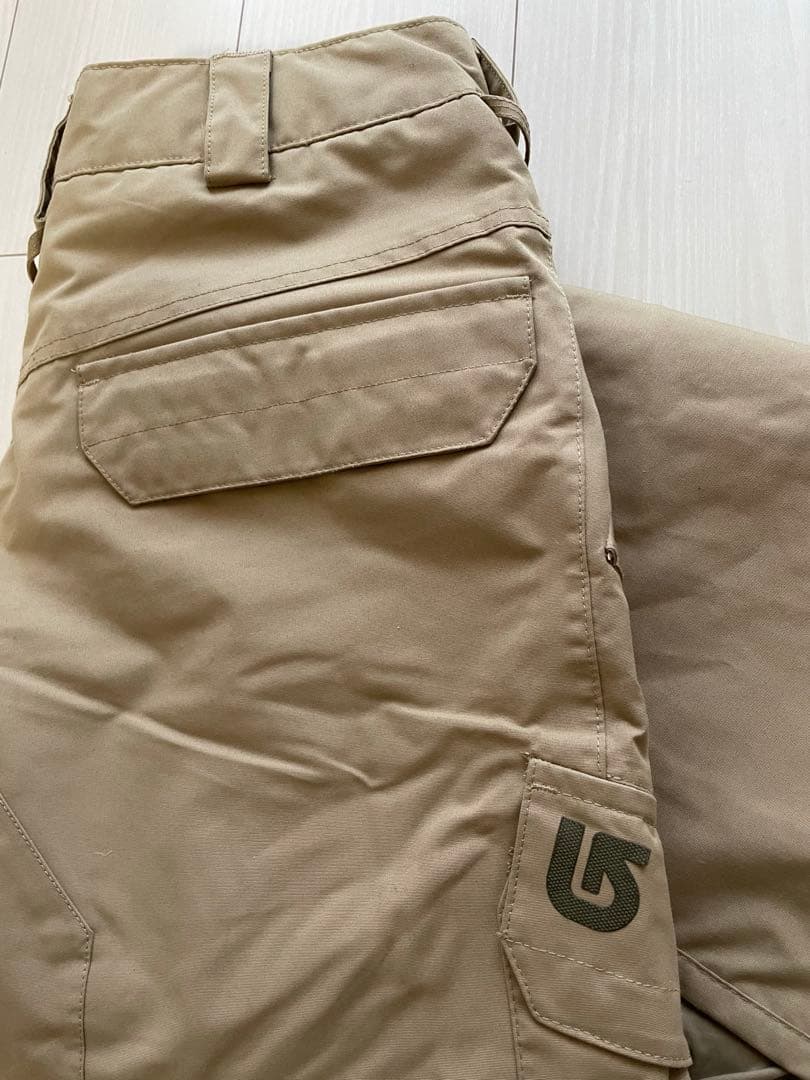 バートン　スノーボードパンツ　ベージュ　Mサイズ