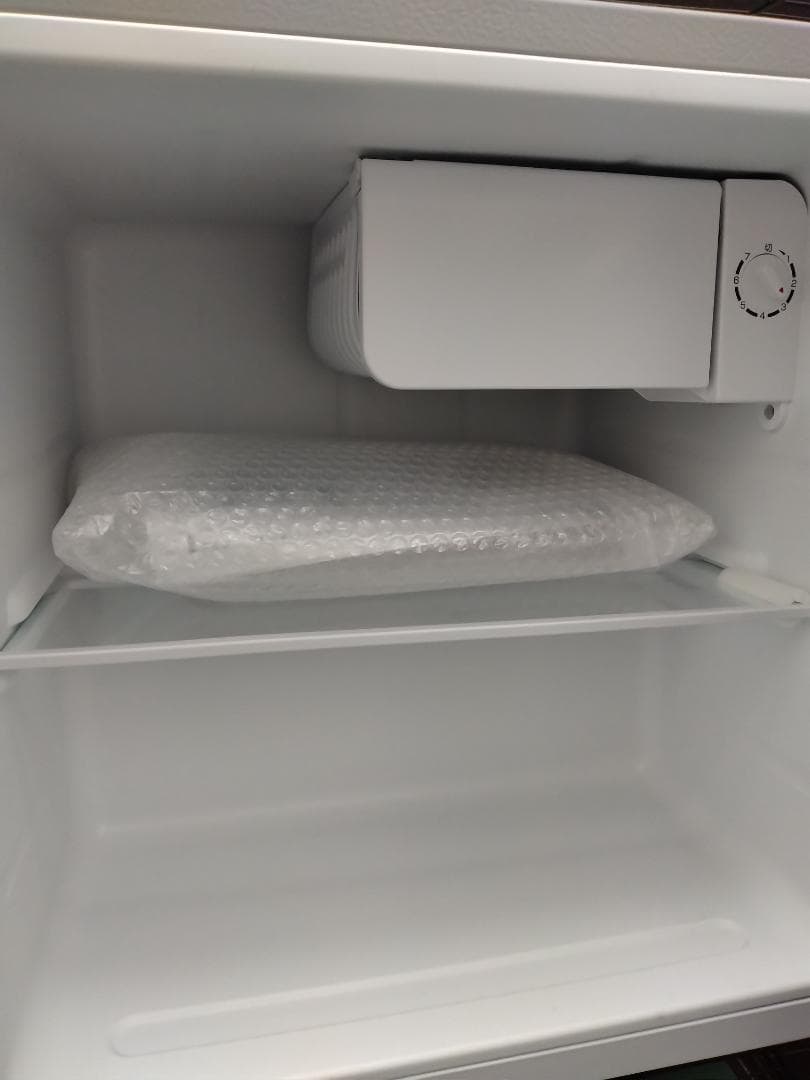 【美品】シルバー冷蔵庫 45L　アイリスオーヤマ