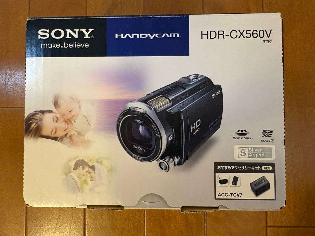 中古　SONY HDR-CX560V ビデオカメラ 本体