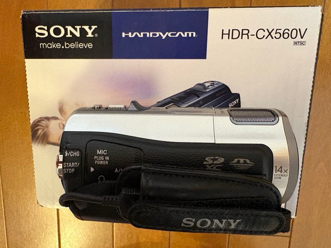中古　SONY HDR-CX560V ビデオカメラ 本体