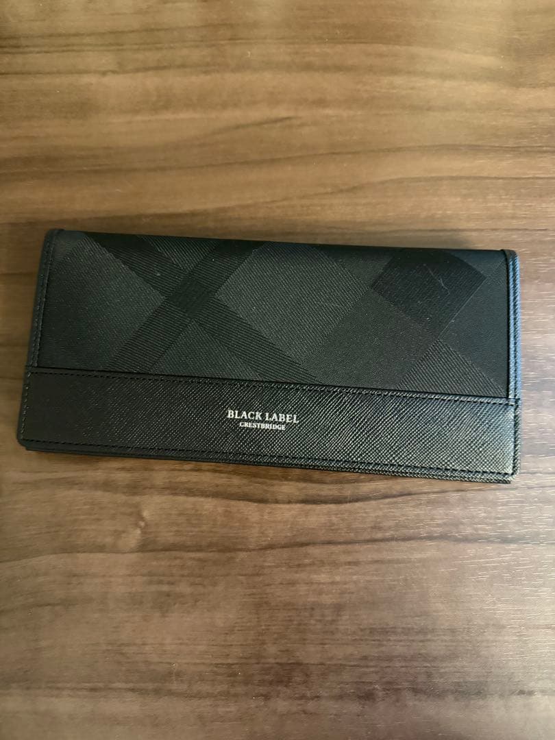 BLACK LABEL ブラック 長財布 ギフトボックス付き