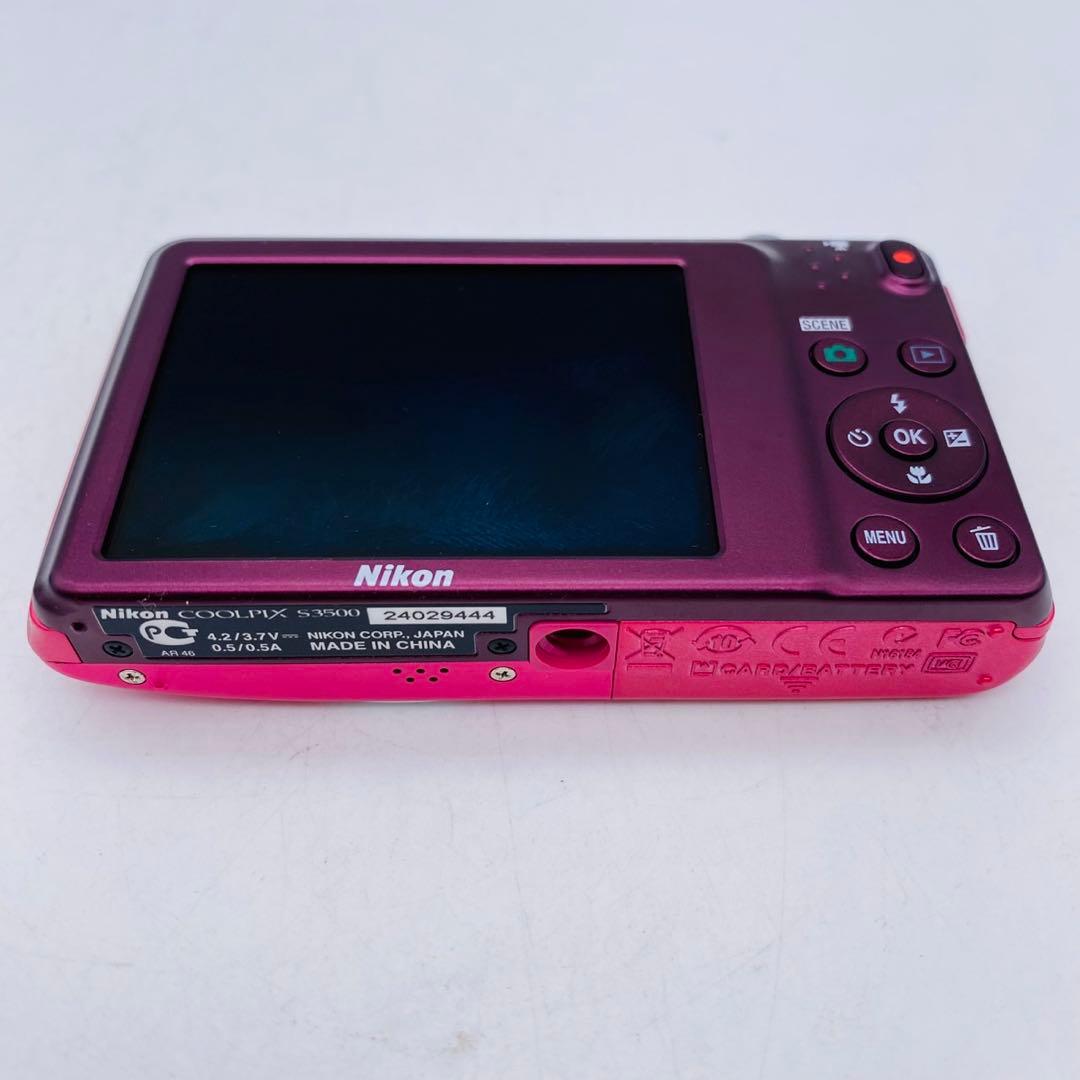 ★【美品動作確認済み】Nikon COOLPIX S3500
