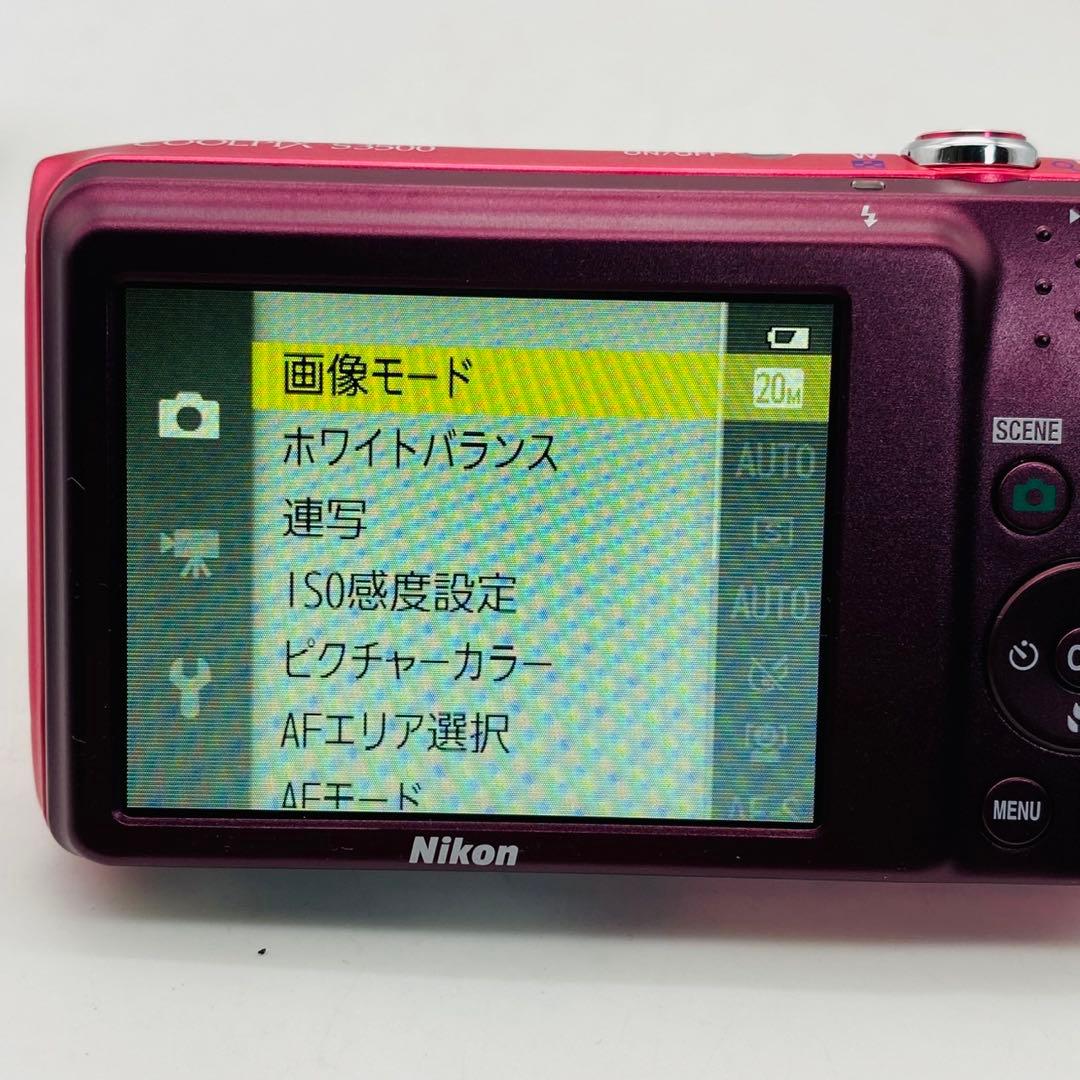 ★【美品動作確認済み】Nikon COOLPIX S3500