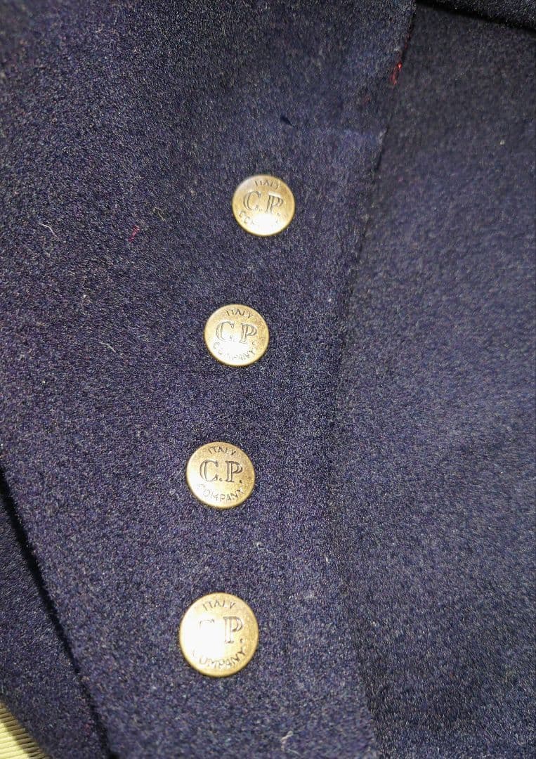 C.P. COMPANY MARINA ダッフルコート ウール ネイビー