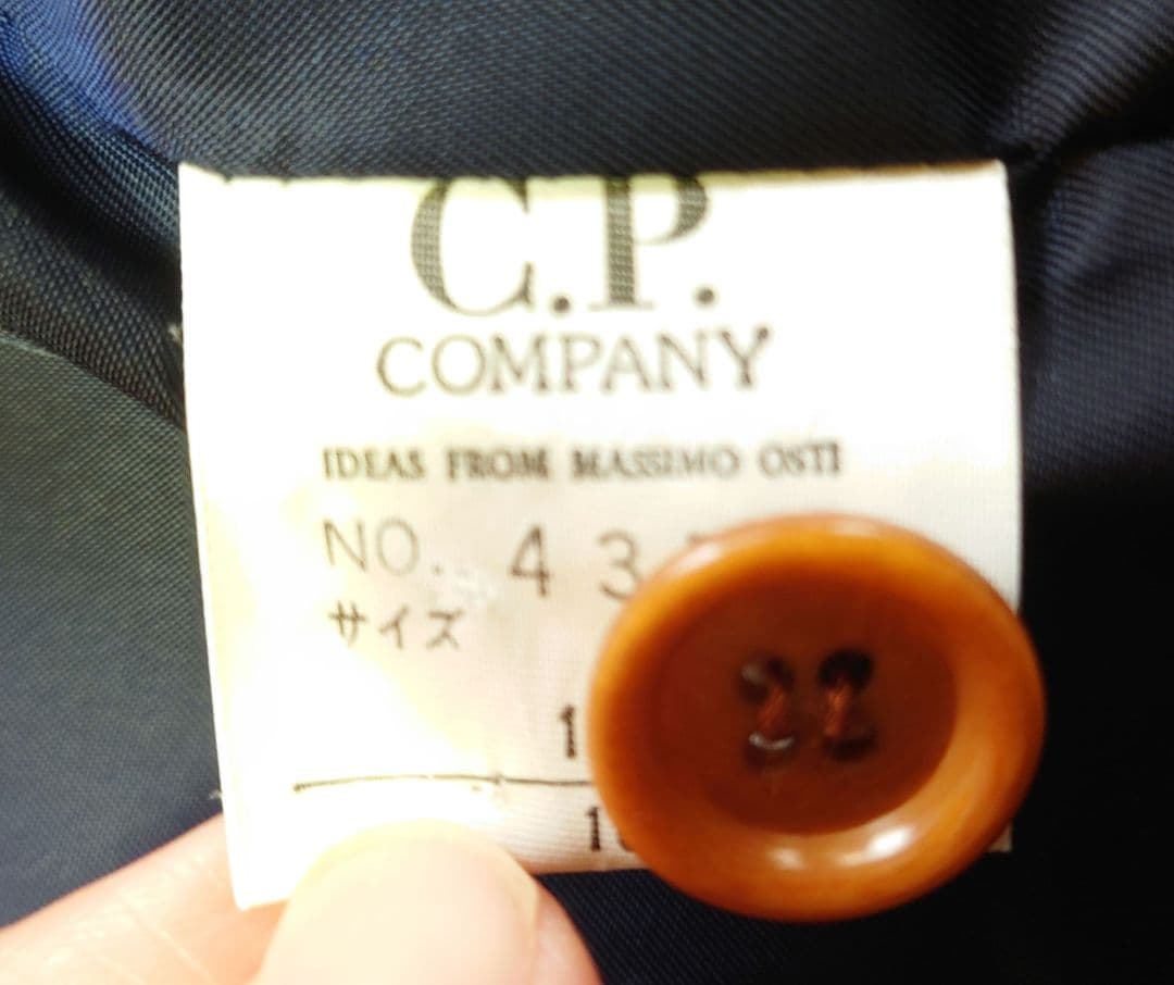 C.P. COMPANY MARINA ダッフルコート ウール ネイビー