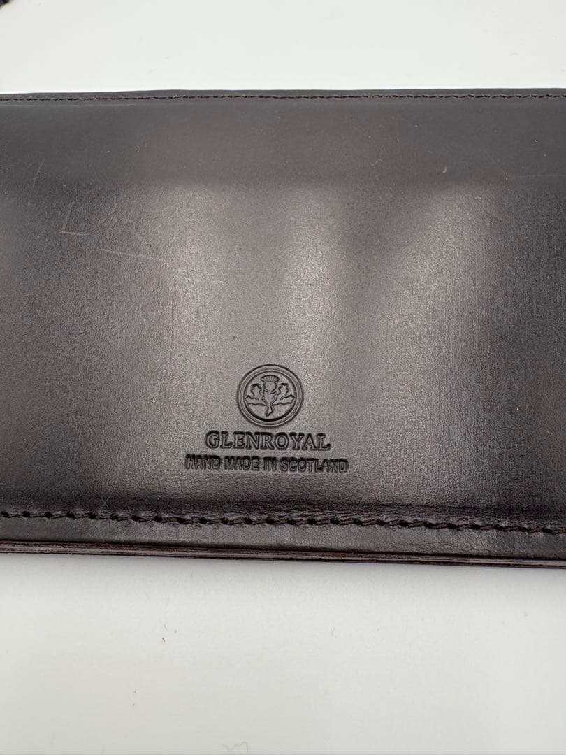 未使用　グレンロイヤル 長財布　グレンロイヤル ブラウン　B品