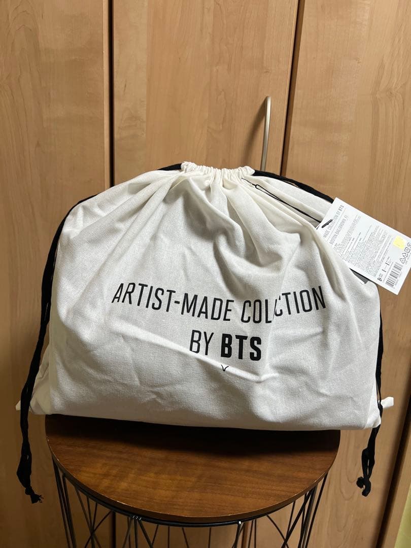 BTSテヒョン（V）ブラウン 合成皮革 ボストンバック