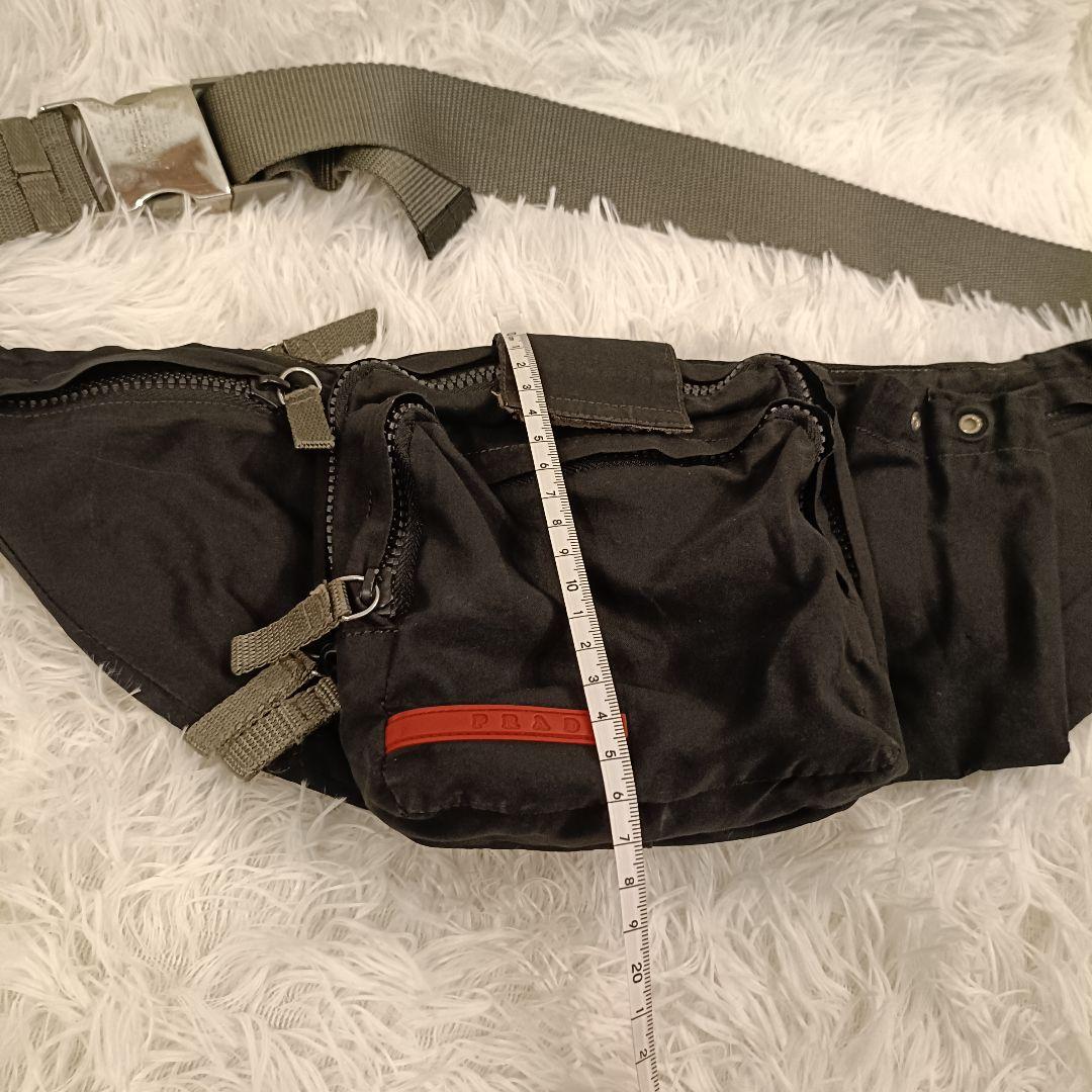 PRADA✨　 ボディバッグ・ウエストポーチ 黒　ブラック