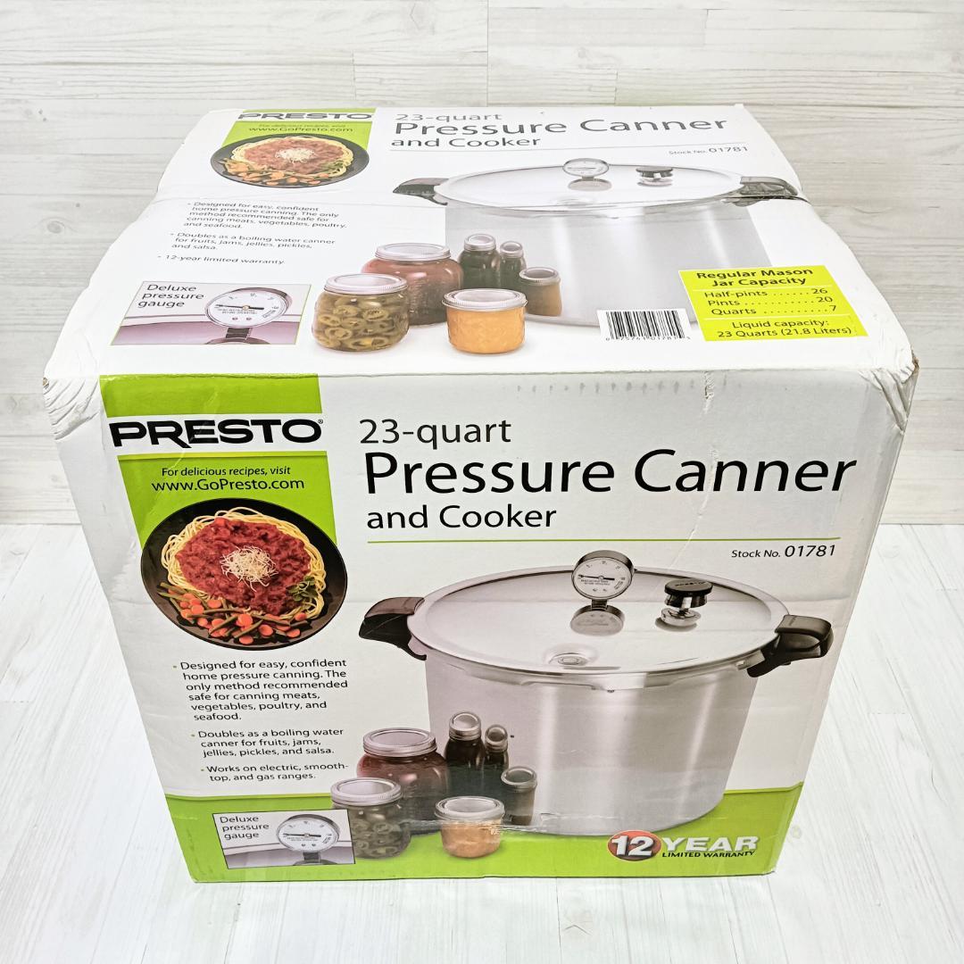 【未使用】PRESTO Pressure Canner アルミニウム 圧力鍋