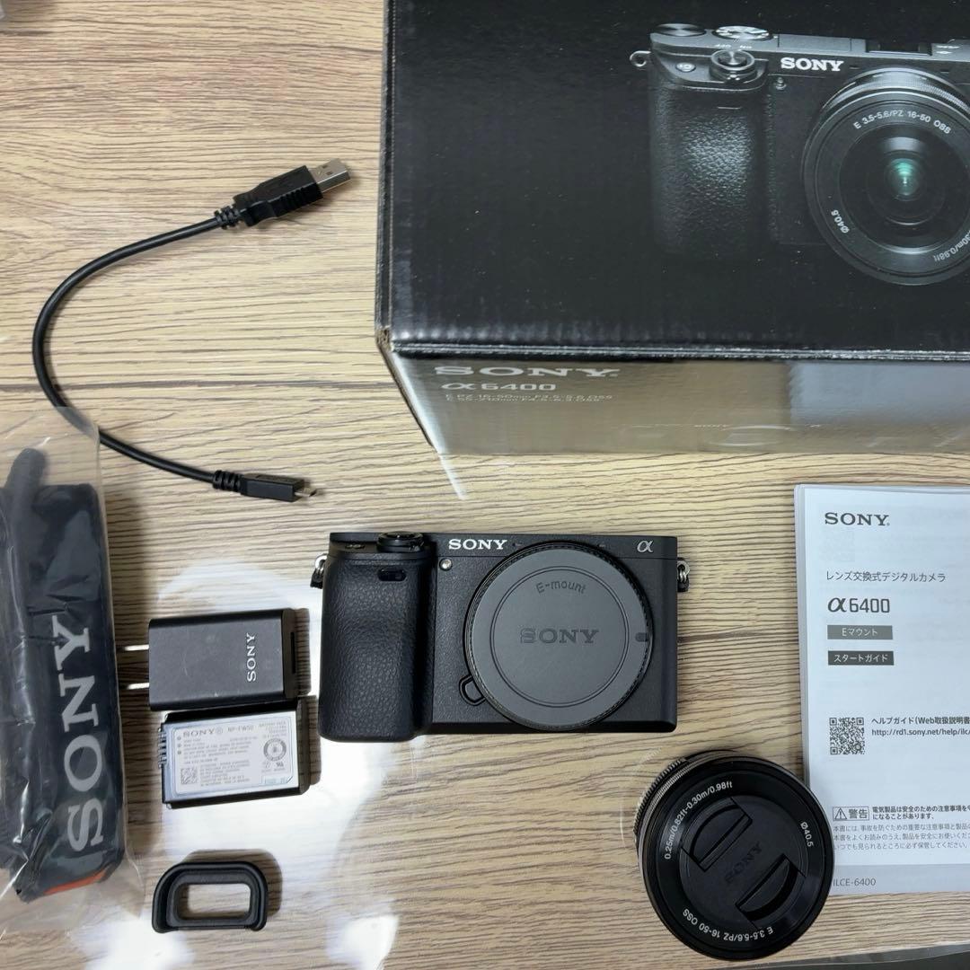 SONY α6400 本体　パワーズームレンズ