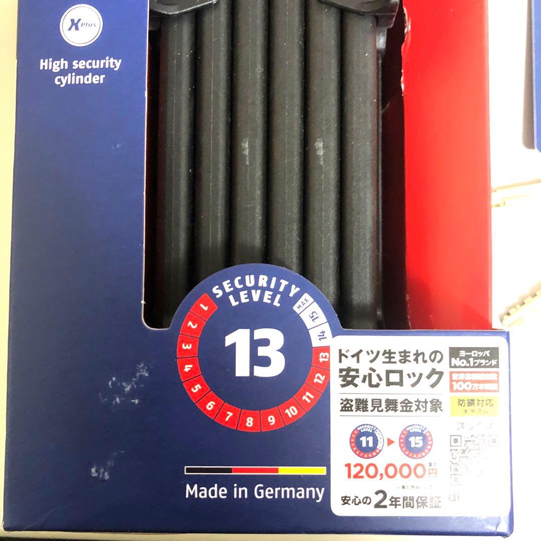 ABUS BORDO 6200K 360度回転　94cm 折り畳み式ロック