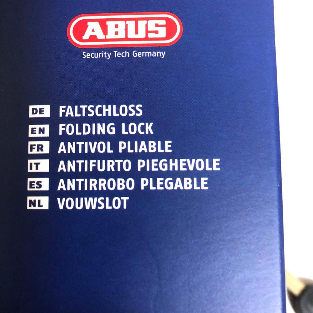 ABUS BORDO 6200K 360度回転　94cm 折り畳み式ロック