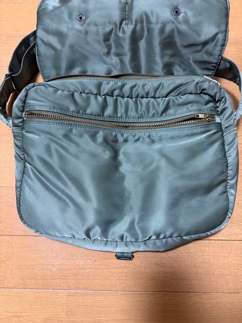 G*y様 極美品PORTER タンカー　ヘルメットバッグ　セージグリーンショルダ