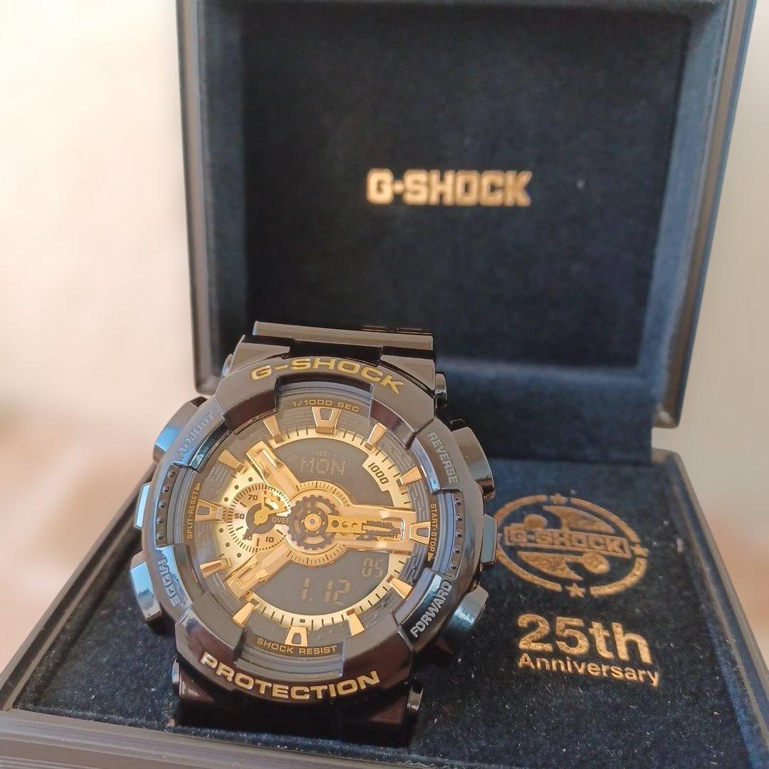 CASIO G-SHOCKジーショック腕時計 ゴールド&ブラック 人気爆発中