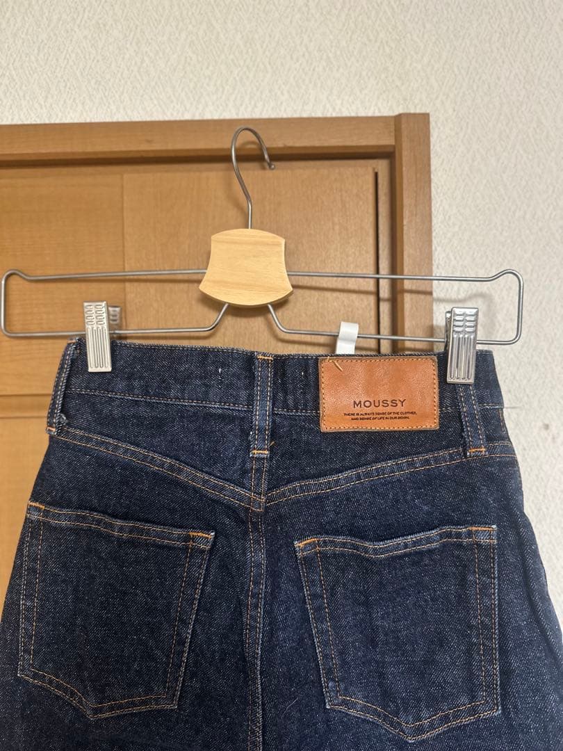 MOUSSY msv フレア 24 one wash 美品