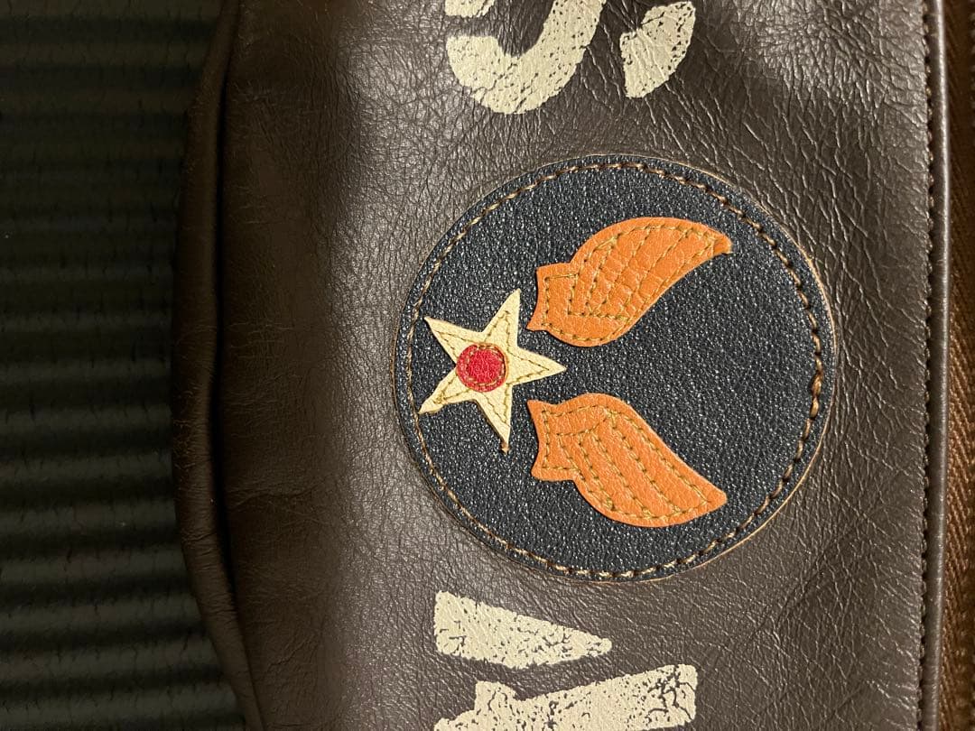 トイズマッコイ　USAF レザー　ウエストポーチ　ボディバッグ　世田谷ベース