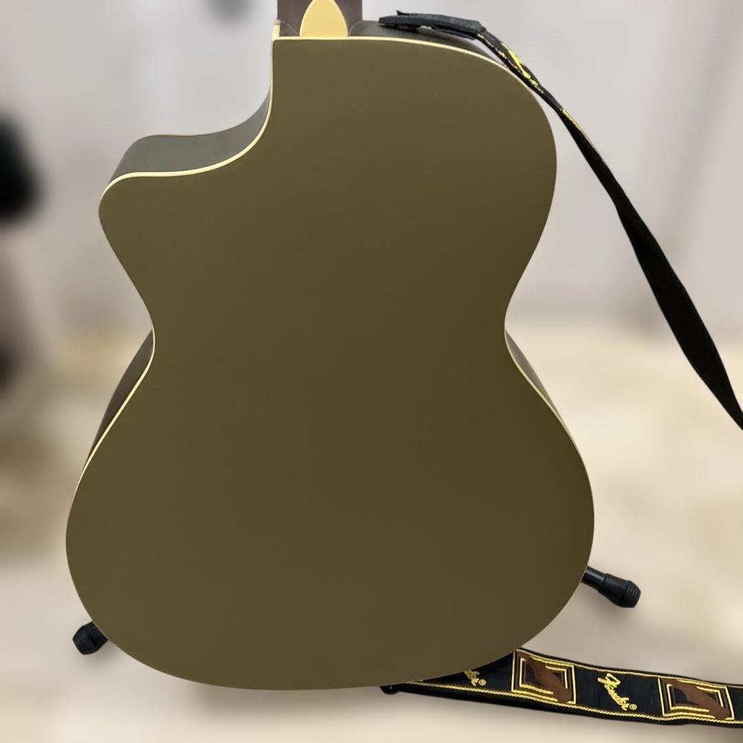 Fender Newporter ギターオリーブグリーン、ストラップケース付美品