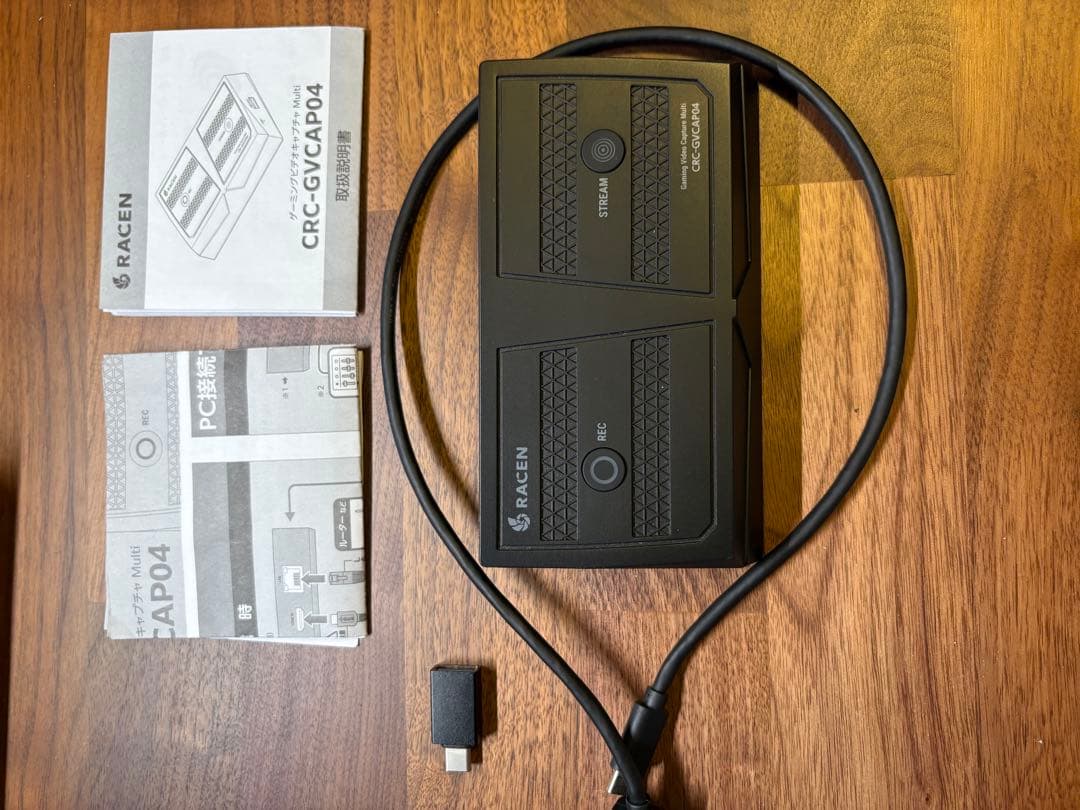 RACEN CRC-GVCAP04 ゲームキャプチャーボード