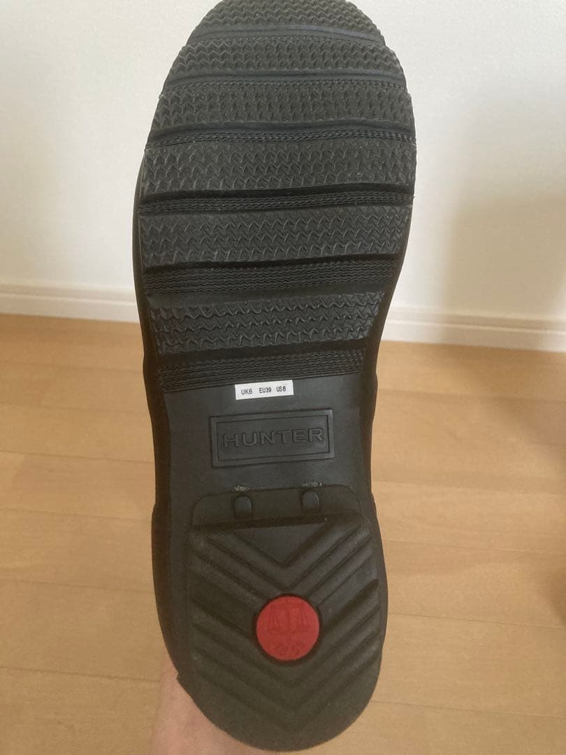 ハンター オリジナルトール レインブーツ 25cm HUNTER ブラック 黒